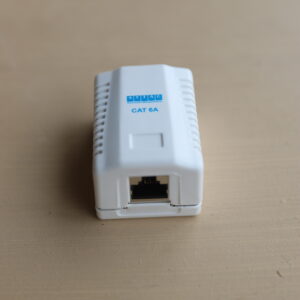 DATA BOX SINGLE CAT6A STP