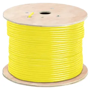 CAT5E SOLID BC YELLOW