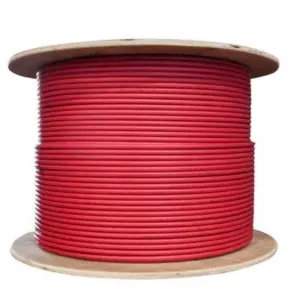 CAT6 SOLID BC RED