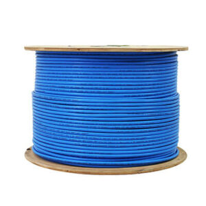 CAT5E SOLID BC BLUE