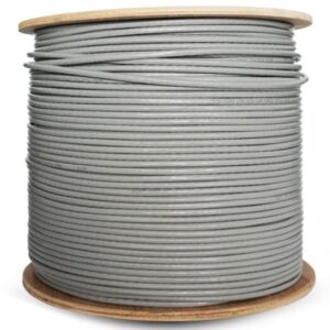 CAT6A SOLID BC SHIELDED GREY