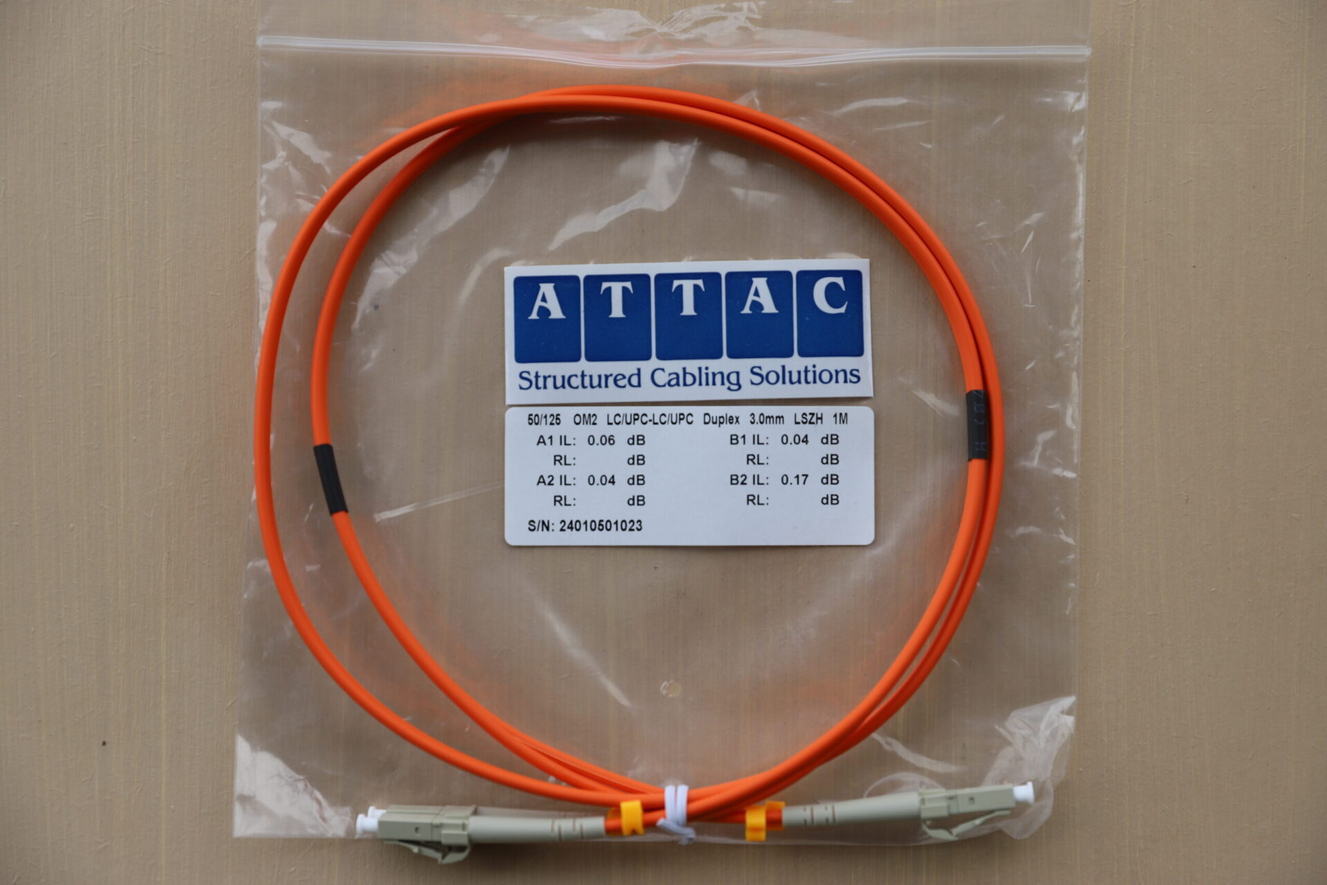 2M LC-LC DX MM PATCHLEAD