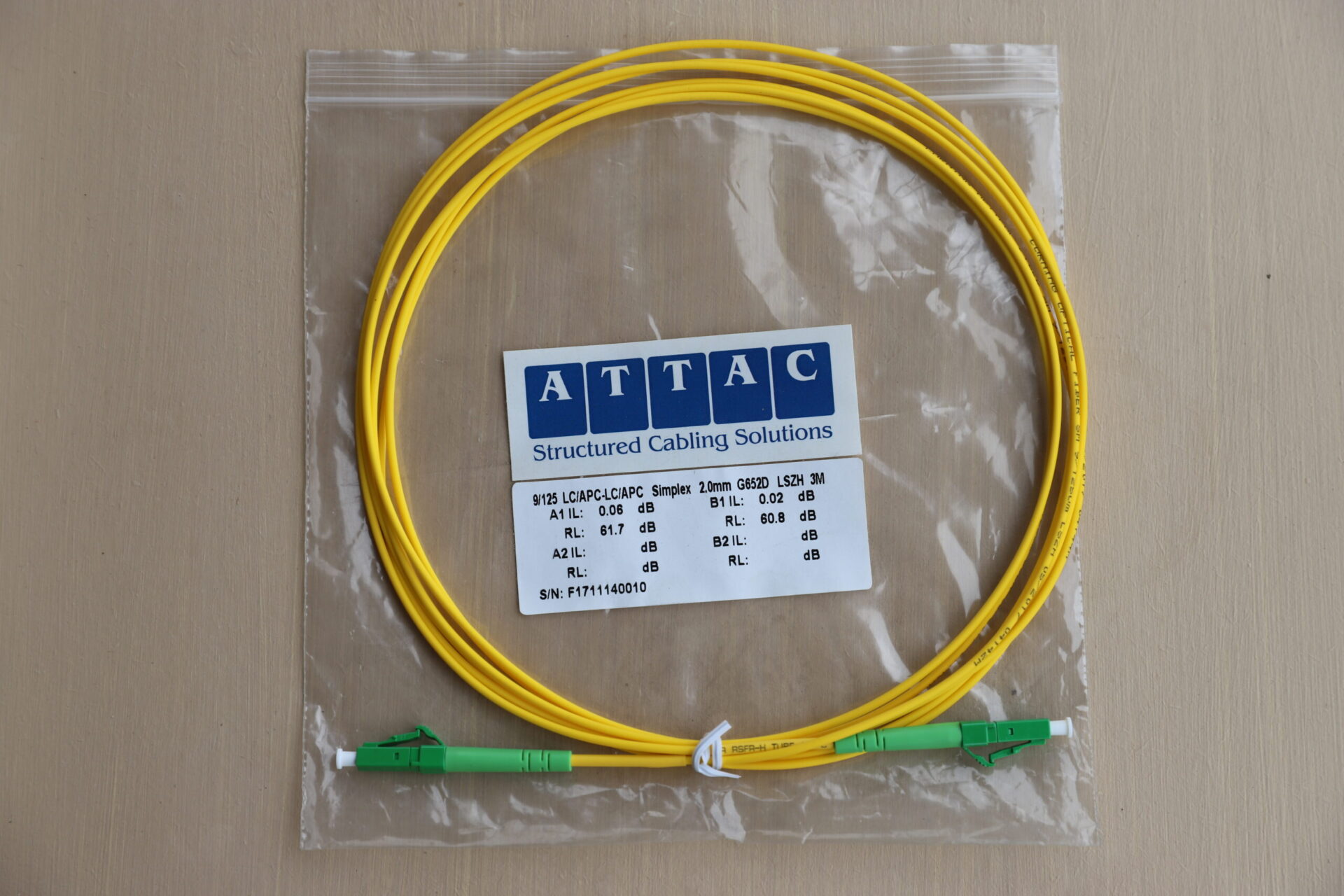 3M LC/APC Simplex SM Patch Lead - Image 3