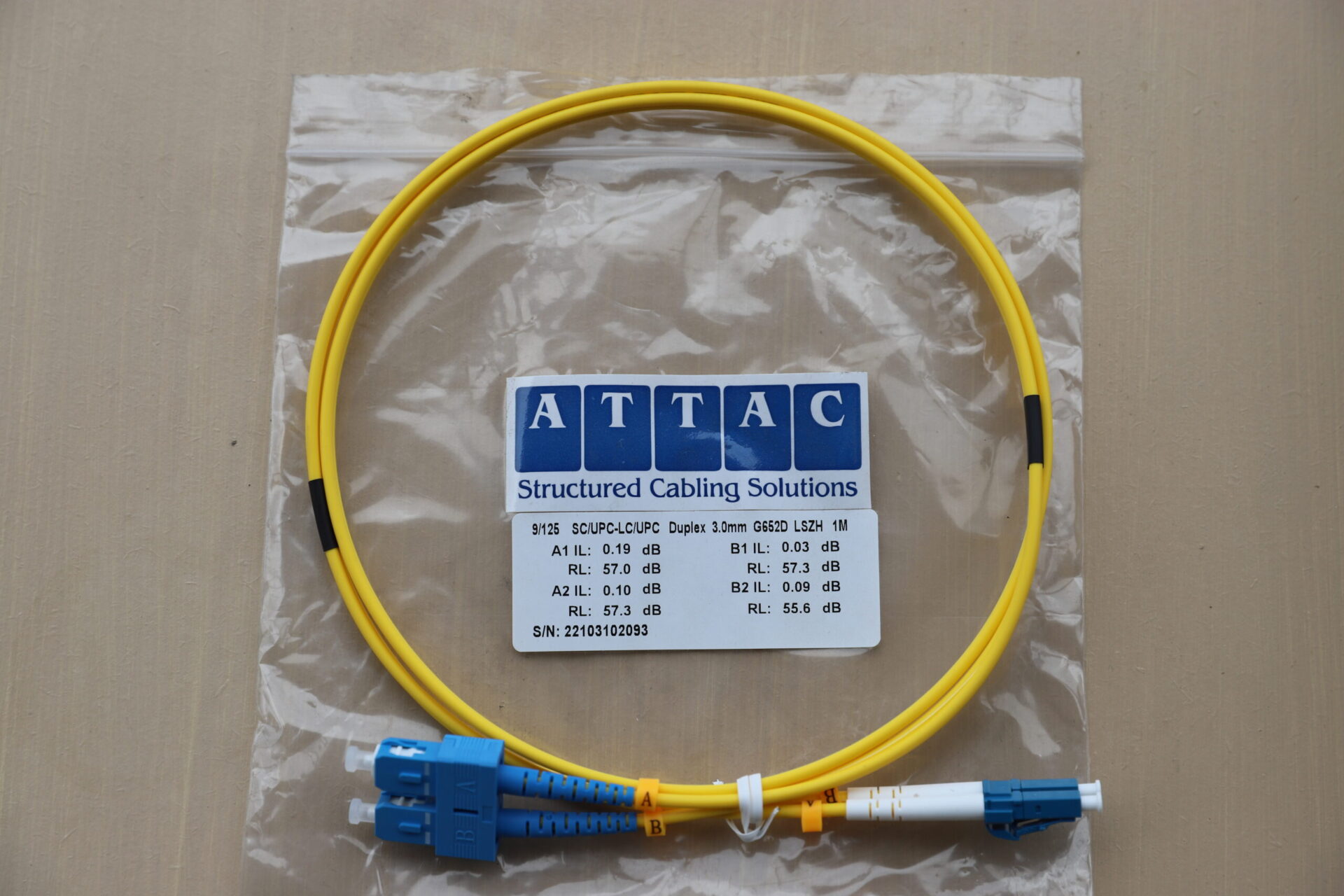 1M LC-SC DX SM PATCHLEAD