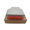 12-port ST DIN rail fibre patch panel for industrial use