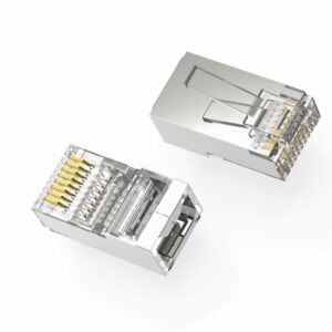 cat5e rj45 shielded connector for STP ethernet cabling