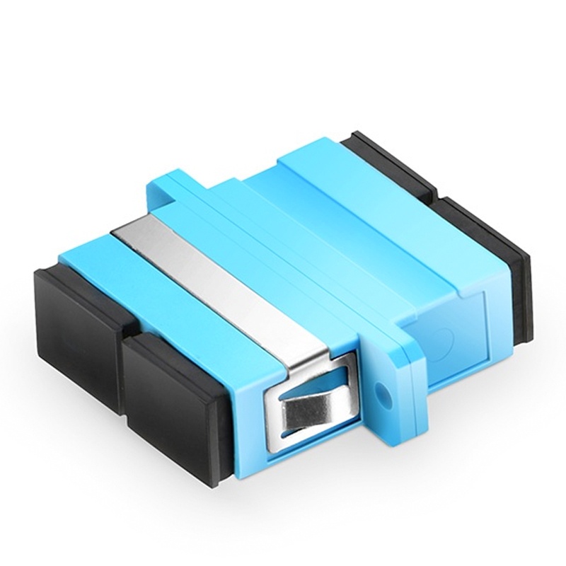 Attac SC/UPC Duplex Midcoupler Single Mode – Blue Fibre Optic Adapter